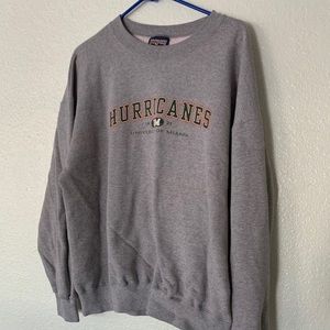 Miami Hurricanes sweatshirt